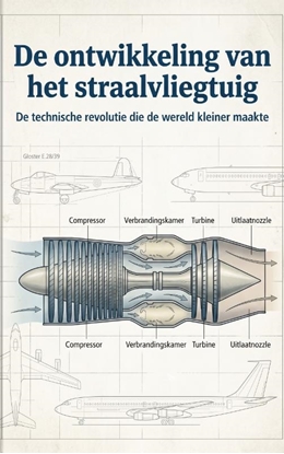 Afbeeldingen van De ontwikkeling van het straalvliegtuig
