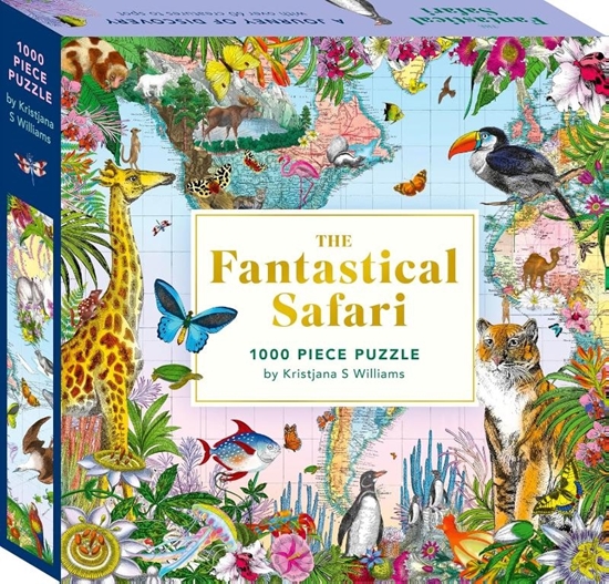 Afbeelding van Wild Realms The Fantastical Safari: 1000-piece Jigsaw Puzzle