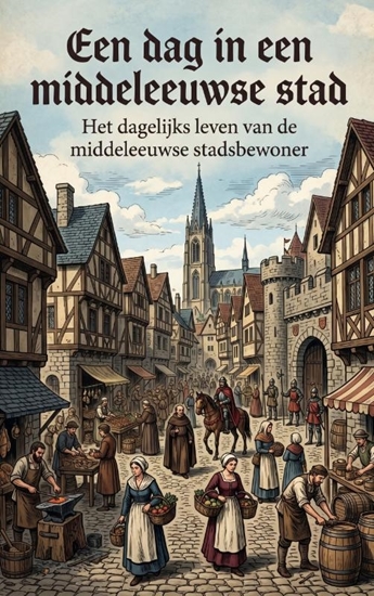 Afbeelding van Een dag in een middeleeuwse stad