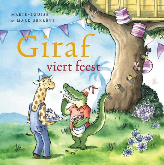 Afbeelding van Giraf Giraf viert feest