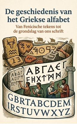 Afbeeldingen van De geschiedenis van het Griekse alfabet