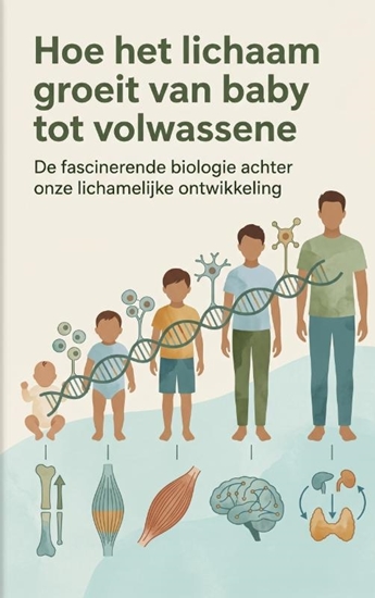 Afbeelding van Hoe het lichaam groeit van baby tot volwassene
