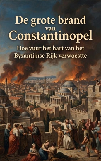Afbeelding van De grote brand van Constantinopel
