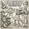 Afbeelding van Brainrot Coloring Book