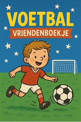 Afbeeldingen van Voetbal vriendenboekje