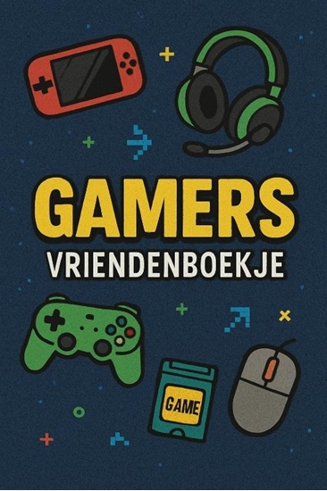 Afbeelding van Gamers vriendenboekje