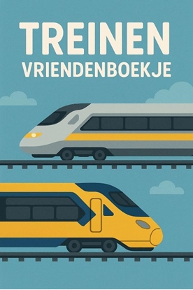 Afbeeldingen van Treinen Vriendenboekje