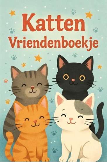 Afbeelding van Katten Vriendenboekje