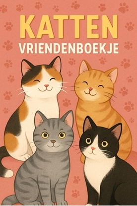 Afbeeldingen van Katten Vriendenboekje