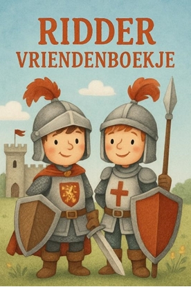 Afbeeldingen van Ridder Vriendenboekje