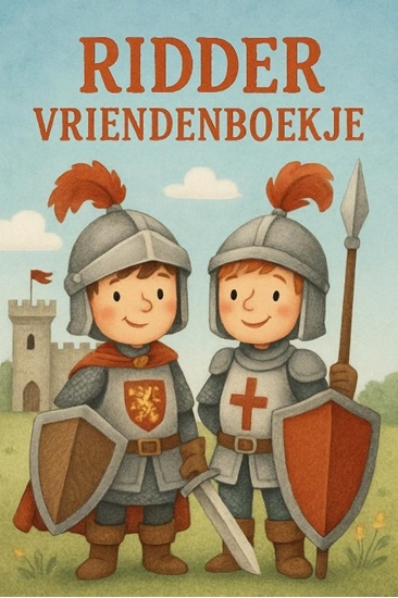 Afbeelding van Ridder Vriendenboekje