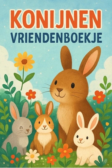 Afbeelding van Konijnen Vriendenboekje