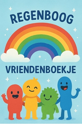 Afbeeldingen van Regenboog Vriendenboekje