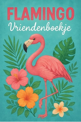 Afbeeldingen van Flamingo Vriendenboekje