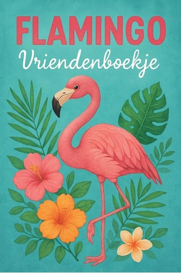 Afbeelding van Flamingo Vriendenboekje