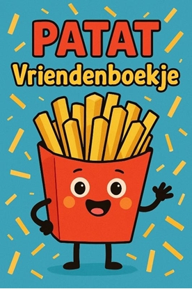 Afbeeldingen van Patat Vriendenboekje