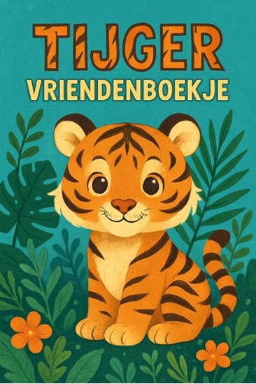 Afbeelding van Tijger Vriendenboekje