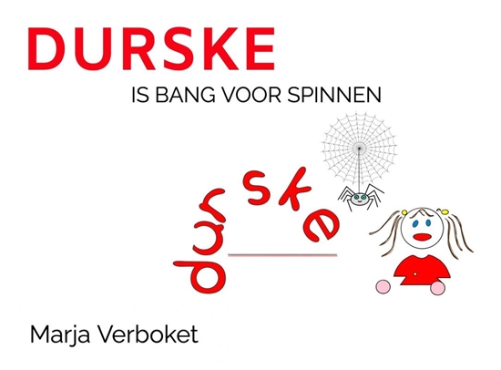 Afbeelding van Durske is bang voor spinnen