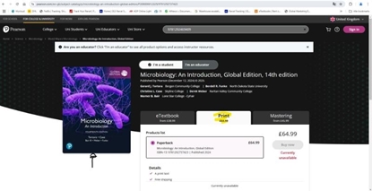 Afbeeldingen van Microbiology: An Introduction, Global Edition + Mastering Microbiology with Pearson eText (Standard Bundle)