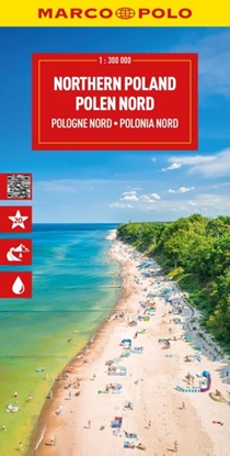 Afbeeldingen van Marco Polo Wegenkaart Marco Polo Wegenkaart Polen Noord