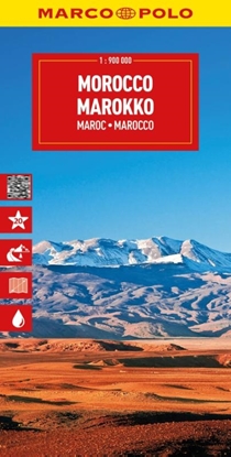 Afbeeldingen van Marco Polo Wegenkaart MARCO POLO WEGENKAART MAROKKO