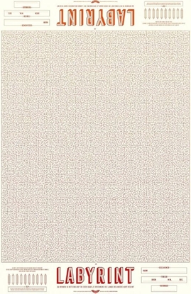 Afbeeldingen van XL-Spelposters Labirynt