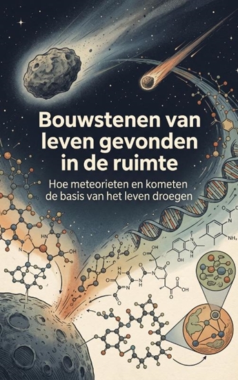 Afbeelding van Bouwstenen van leven gevonden in de ruimte