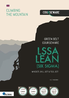 Afbeeldingen van Climbing the mountain LSSA Lean (Six Sigma)- Green Belt Courseware