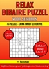 Afbeelding van Binaire Puzzel Relax - 10x10 Raster - 75 Puzzels Extra Groot Lettertype - Lekker Easy Level!