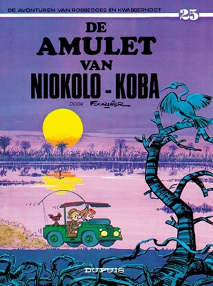 Afbeeldingen van Robbedoes en Kwabbernoot De amulet van Niokolo-Koba