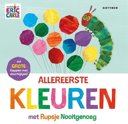 Afbeeldingen van Rupsje Nooitgenoeg Allereerste kleuren met Rupsje Nooitgenoeg