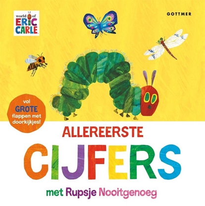 Afbeeldingen van Rupsje Nooitgenoeg Allereerste cijfers met Rupsje Nooitgenoeg