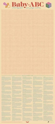 Afbeeldingen van Poster - Het baby-ABC