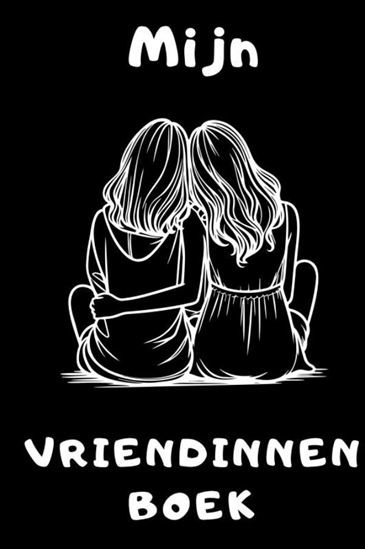 Afbeelding van Tiener Vriendinnen Boek zwart