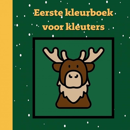 Afbeeldingen van Eerste kleurboek voor kleuters :: Winterpret
