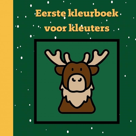 Afbeelding van Eerste kleurboek voor kleuters :: Winterpret