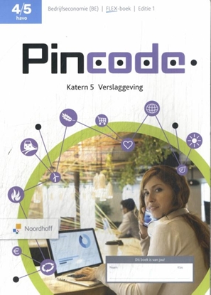 Afbeeldingen van Pincode Katern 5 verslaggeving 4/5 havo FLEX boek