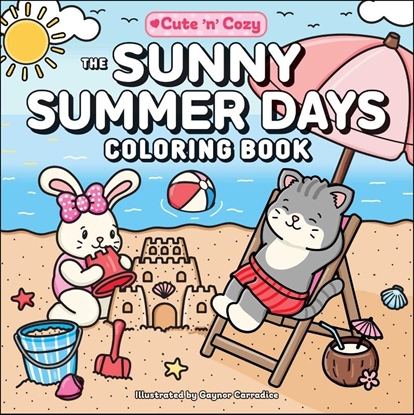 Afbeeldingen van Cute and Cozy The Sunny Summer Days Coloring Book