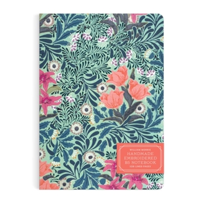 Afbeeldingen van William Morris Bower Handmade Embroidered B5 Journal