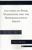 Afbeelding van Frontiers in Physics Lectures On Phase Transitions And The Renormalization Group