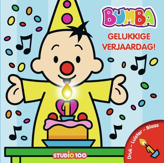 Afbeelding van Bumba Bumba : verjaardagsboek met kaars en muziek