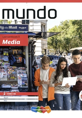 Afbeeldingen van Mundo LRN-line boek 2 vmbo bk thema 11: Media
