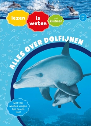 Afbeeldingen van Lezen is weten met Kluitman Alles over dolfijnen
