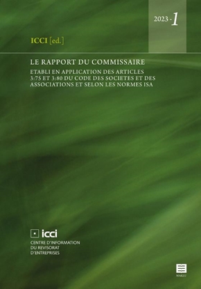 Afbeeldingen van ICCI Le rapport du commissaire.