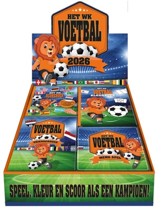 Afbeeldingen van Actie Display WK voetbal 2026 2 x 10 ex. + 2 x 5 ex.