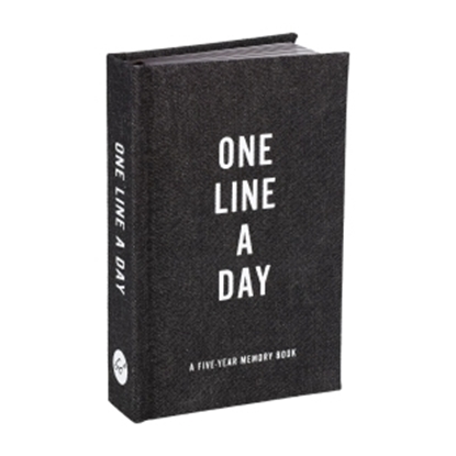 Afbeeldingen van One Line a Day Black Canvas One Line a Day