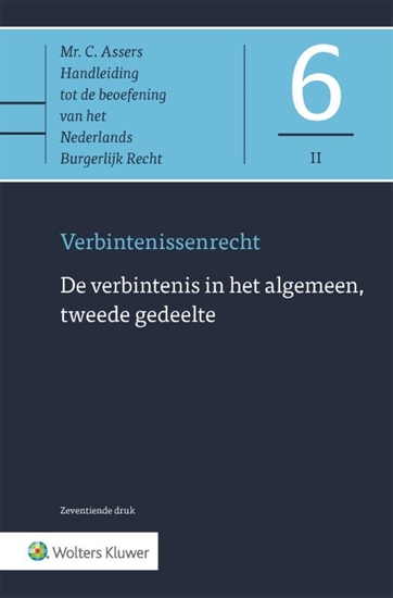 Afbeelding van Asser 6-II De verbintenis in het algemeen, tweede gedeelte
