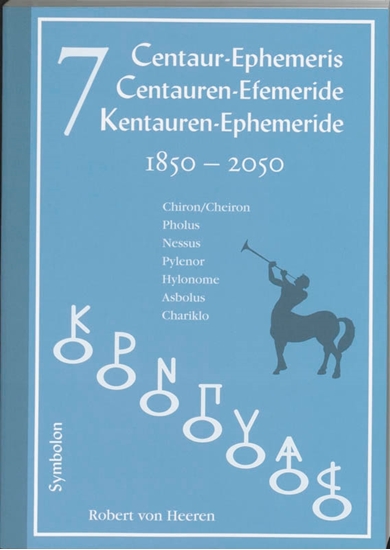 Afbeelding van 7 Centauren-efemeride 1850-2050 (D-E-N)