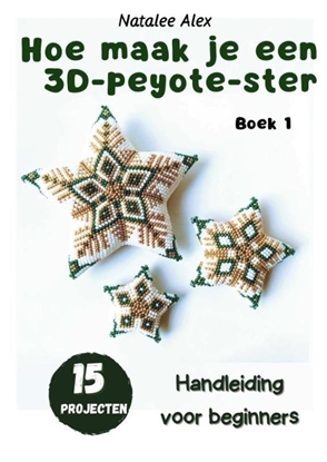 Afbeeldingen van Hoe naai je een 3D Peyote-ster?