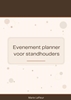 Afbeelding van Evenementplanner voor standhouders